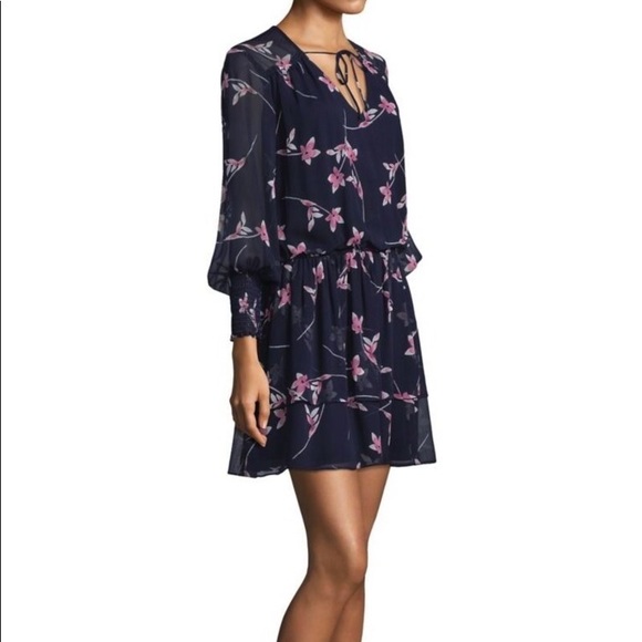 Shoshanna Torrance Silk Print Dress - Picture 3 of 4